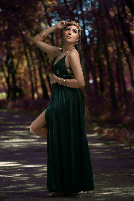 Moss green Skirt