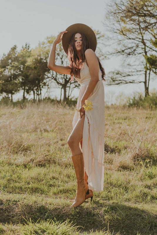 Apricot Mini Skirt